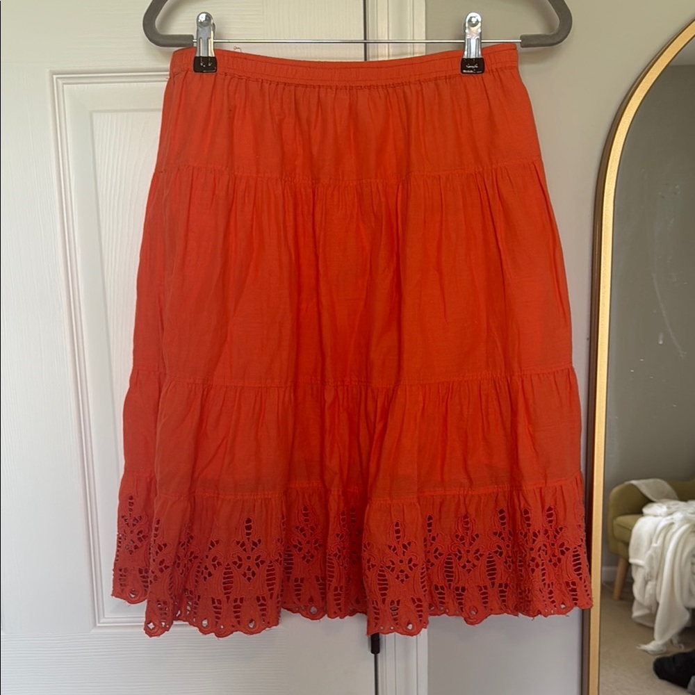 Orange Skirt